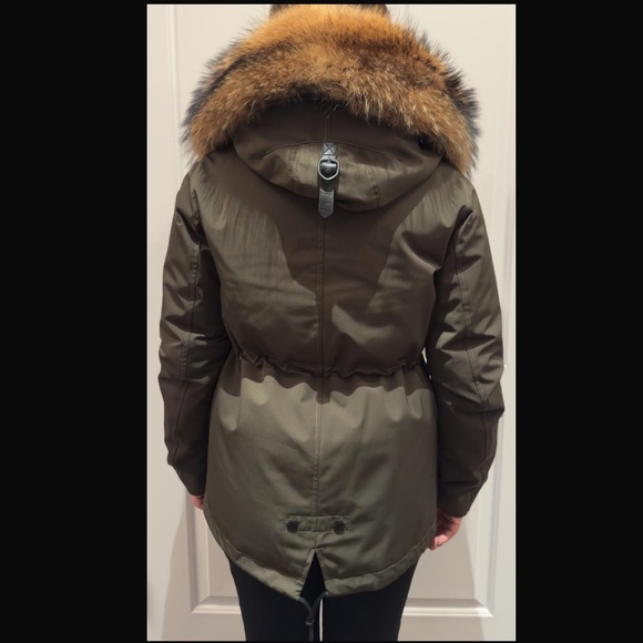 RUDSAK parka with beautiful fur trim size s - Picture 10 of 10